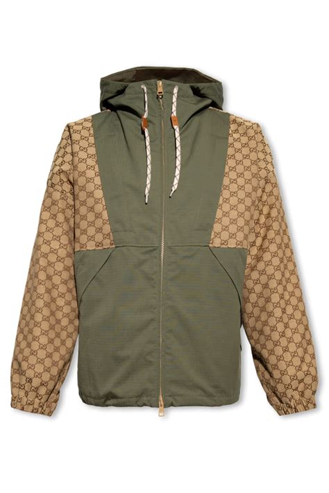 jazzy gucci jacket|Gucci hooded jacket.